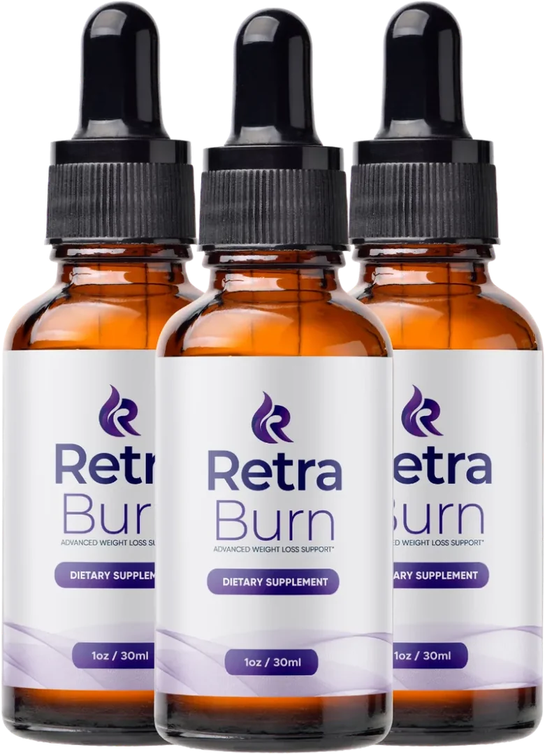 RetraBurn 3 Bottles package